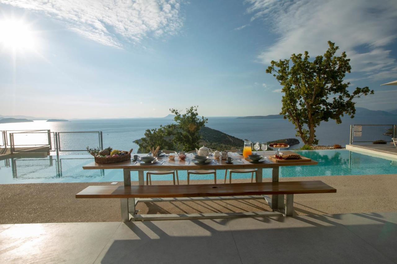Villa Sirina Of Blue Caves Complex With Amazing View Gurantees Calm And Mind Relaxation سيفوتا المظهر الخارجي الصورة