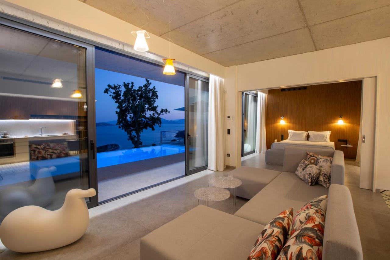Villa Sirina Of Blue Caves Complex With Amazing View Gurantees Calm And Mind Relaxation سيفوتا المظهر الخارجي الصورة