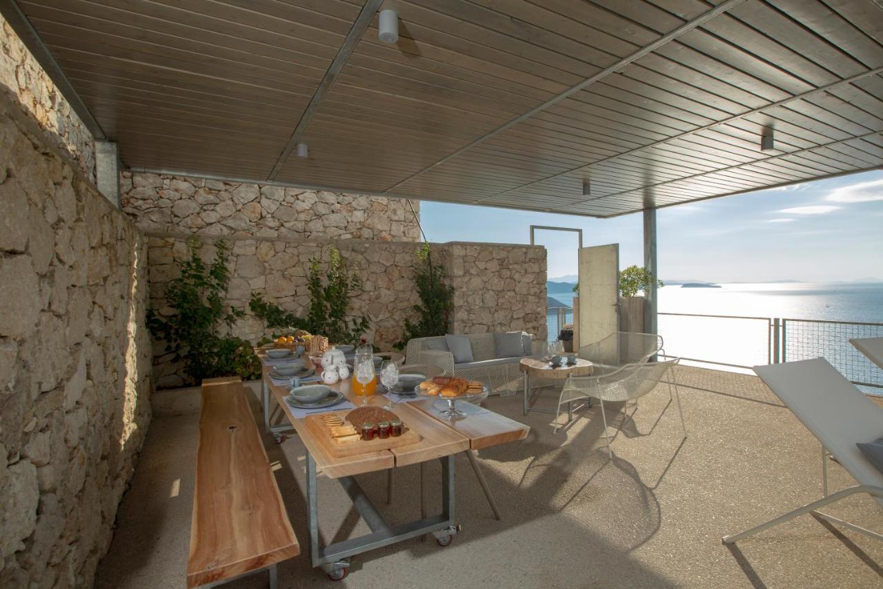 Villa Sirina Of Blue Caves Complex With Amazing View Gurantees Calm And Mind Relaxation سيفوتا المظهر الخارجي الصورة